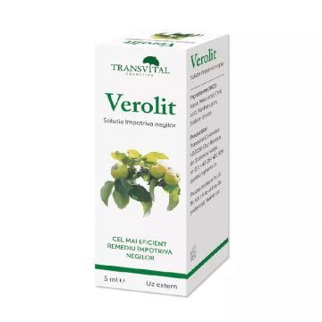 Verolit 5 ml solutie contra negilor (Transvital)