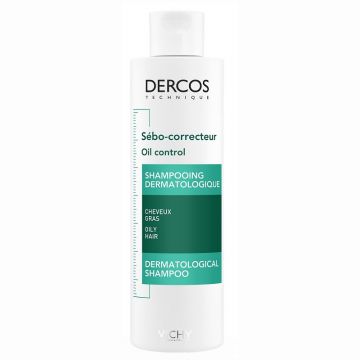 Vichy Dercos Sampon Tratament sebocorector pentru par gras 200ml