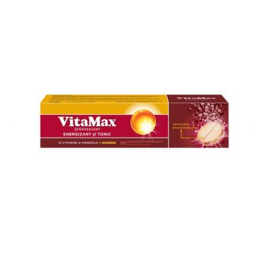 Vitamax 20 comprimate efervescente