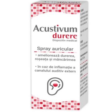 Acustivum durere Spray auricular