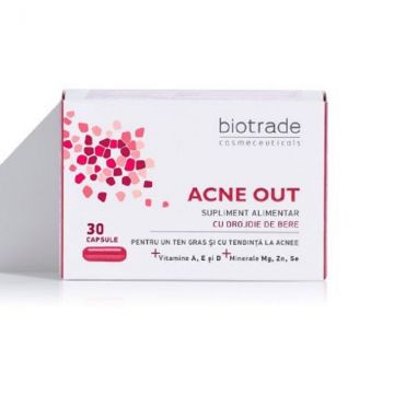 Biotrade Acne Out Supliment alimentar 30 cps