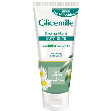 Crema nutritiva pentru maini cu glicerina si musetel, 100ml, Glicemille