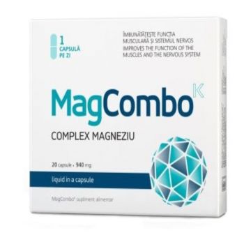 MagCombo Complex magneziu 20 cps