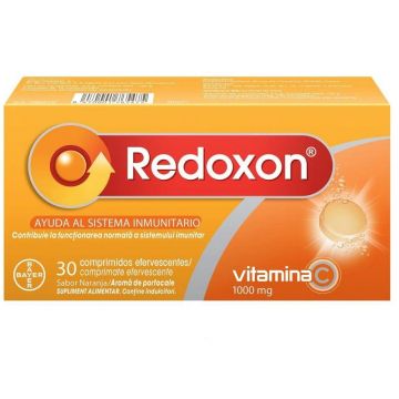 Redoxon Vitamina C cu aroma de portocale x 30 comprimate efervescente