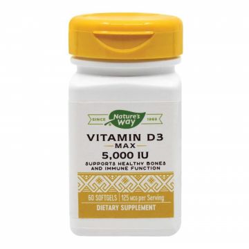 Secom Vitamina D3 5000 UI 60 capsule