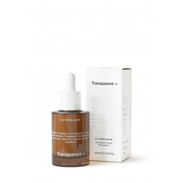 Serum iluminator si antioxidant C E Tetra-Glow, 30ml, Transparent Lab