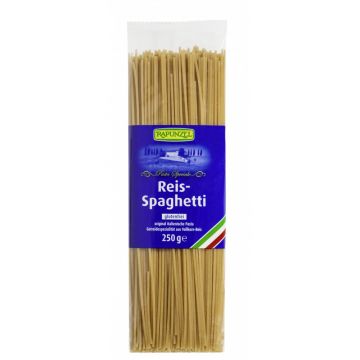 Spaghete din orez integral fara gluten bio, 250g, Rapunzel