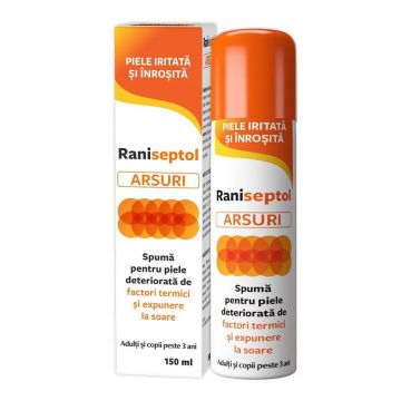 Zdrovit Raniseptol Spuma Arsuri 150 ml