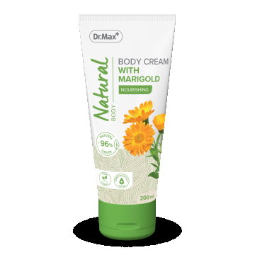 Dr. Max Natural Crema de corp cu galbenele, 200ml