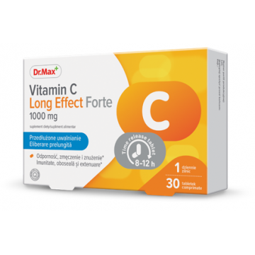 Dr.Max Vitamin C 1000mg Long Effect Forte​, 30 comprimate