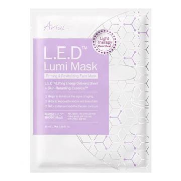 Masti servetel cu terapie luminoasa, 18ml, Ariul