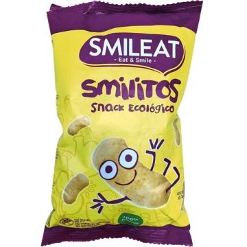 Pufuleti Smilitos cu ulei de masline +6 luni Bio, 38g, Smileat