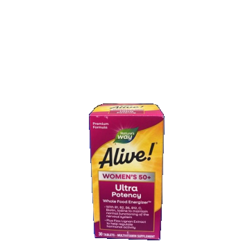 Supliment alimentar Alive! Women’s 50+ Ultra Nature's Way, 30 tablete, Secom