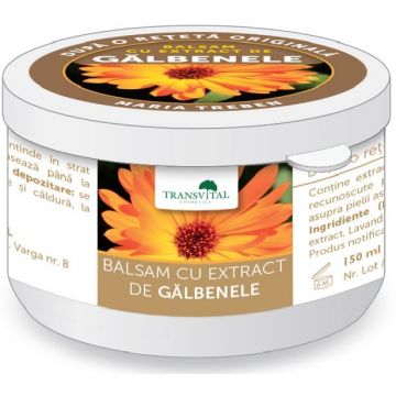 Balsam cu extract de galbenele, 150 ml, Transvital