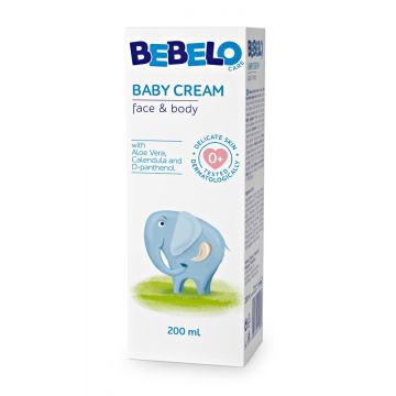 Bebelo Crema pentru fata si corp, 200ml