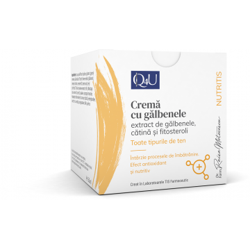 Crema cu galbenele Q4U, 50ml, Tis Farmaceutic