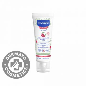 Crema hidratanta calmanta pentru piele sensibila, 40ml, Mustela