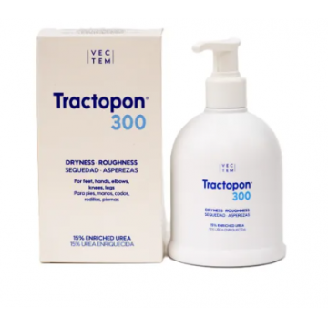 Crema hidratanta Tractopon dermoactiva cu uree 15%, 300ml, Vectem