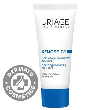Crema hranitoare calmanta pentru fata Xemose C8+, 40ml, Uriage