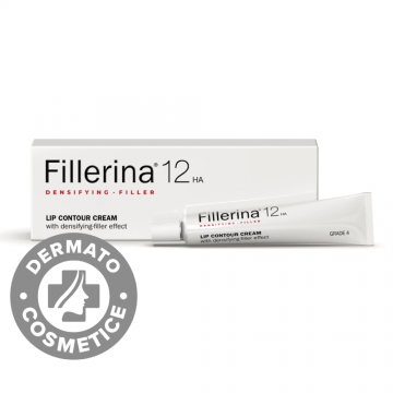 Crema pentru conturul buzelor Grad 4 12HA Densifying Filler Fillerina, 15ml, Labo