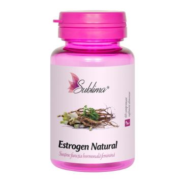 Estrogen natural Sublima, 60 comprimate, Dacia Plant