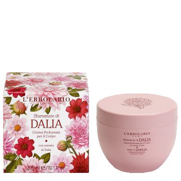 L'Erbolario Crema parfumata de corp Shades of Dahlia, 300ml