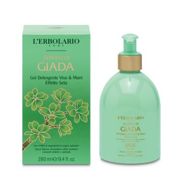 L'Erbolario Gel de curatare pentru fata si maini Jade, 280ml