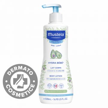 Lotiune de corp Hydra Bebe, 500ml, Mustela