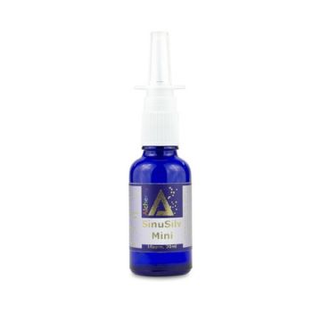 Mini atomizator nazal cu argint coloidal SinuSilv 10ppm, 30ml, Alchemy