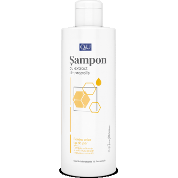 Sampon cu Propolis Q4U, 250ml, Tis Farmaceutic