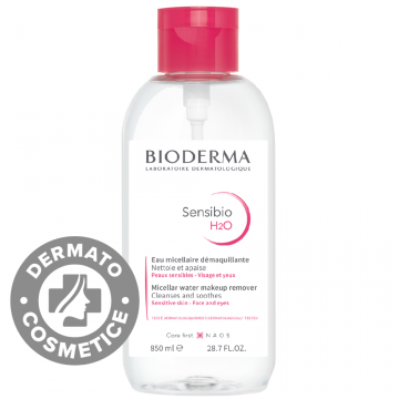 Solutie micelara Sensibio H2O, 850ml, Bioderma