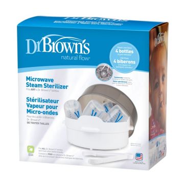 Sterilizator cu aburi pentru cuptorul cu microunde, 1 bucata, Dr. Brown's
