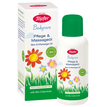 Ulei de corp Bio pentru copii, 100ml, Topfer