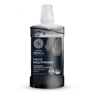 Apa de gura Bamboo & Charcoal Natural Mouthwash, 520ml, Natura Siberica