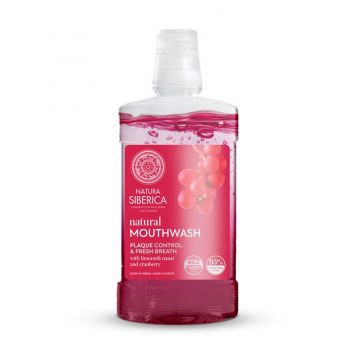 Apa de gura Limonnik Nanai & Cranberry Natural Mouthwash, 520ml, Natura Siberica