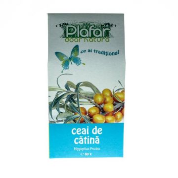 Ceai de fructe de catina, 80g, Plafar