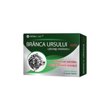 Cosmopharm Branca ursului 400 mg, 30 capsule