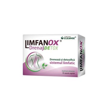 Cosmopharm Limfanox Drenaj Detox 750mg, 30 capsule