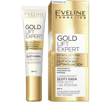 Crema de ochi Gold Lift, 15ml, Eveline Cosmetics