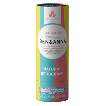 Deodorant natural Coco Mania, 40g, Ben&Anna