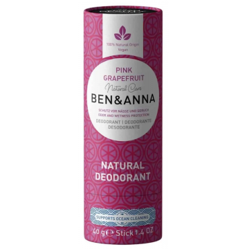 Deodorant natural Pink Grapefruit, 40g, Ben&Anna