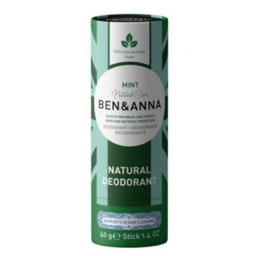 Deodorant stick Mint Bio, 40g, Ben&Anna