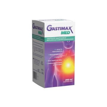 Gastimax Med suspensie orala, 200 ml