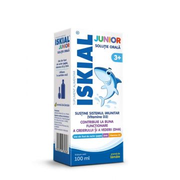 Iskial Junior solutie orala, 100ml, USP