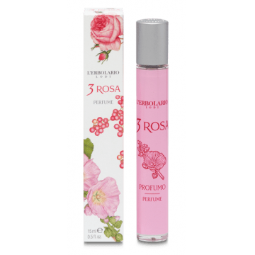 L'Erbolario 3 Rosa Apa de parfum, 15ml