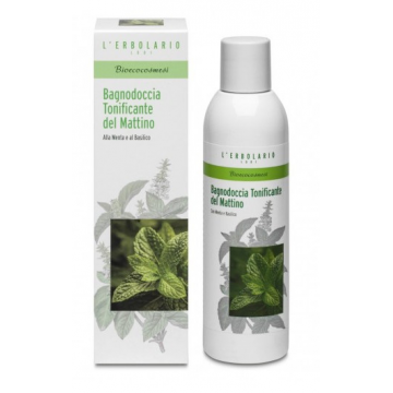 L'Erbolario Bioecocosmetics Gel de dus tonic cu menta, 200ml