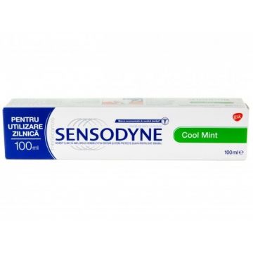 Pasta de dinti Cool Mint, 100ml, Sensodyne