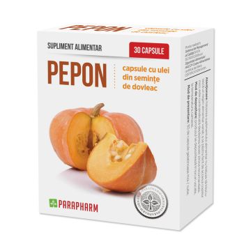 Pepon ulei de Dovleac, 30 capsule, Parapharm