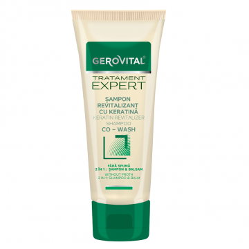 Sampon revitalizant cu keratina Tratament Expert, 150ml, Gerovital