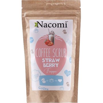 Scrub de corp cu aroma de cafea si capsusi, 200g, Nacomi